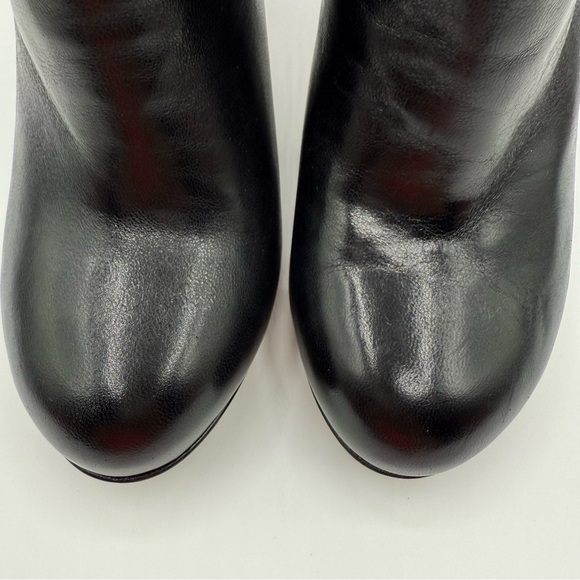Botkier Black Ankle Boots with Triple Zipper Detail & Heeled Silhouette Size 37 - Picture 15 of 16